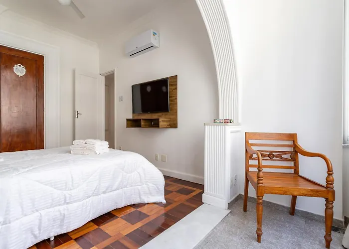 Apartamento Aconchegante Em Copacabana - Rio De Janeiro